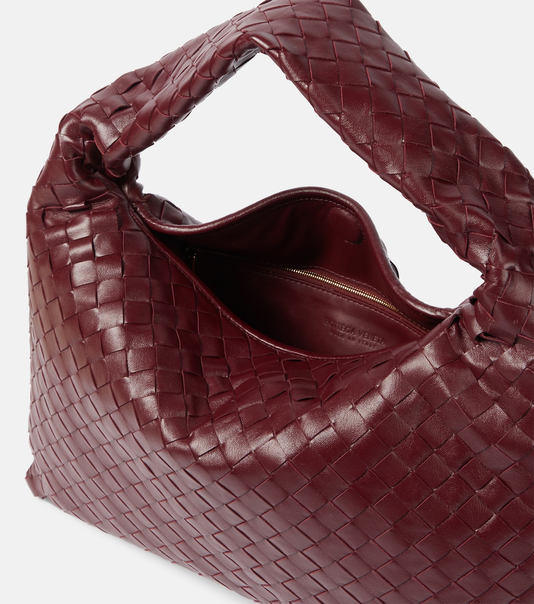 Hop Small leather shoulder bag | Bottega Veneta