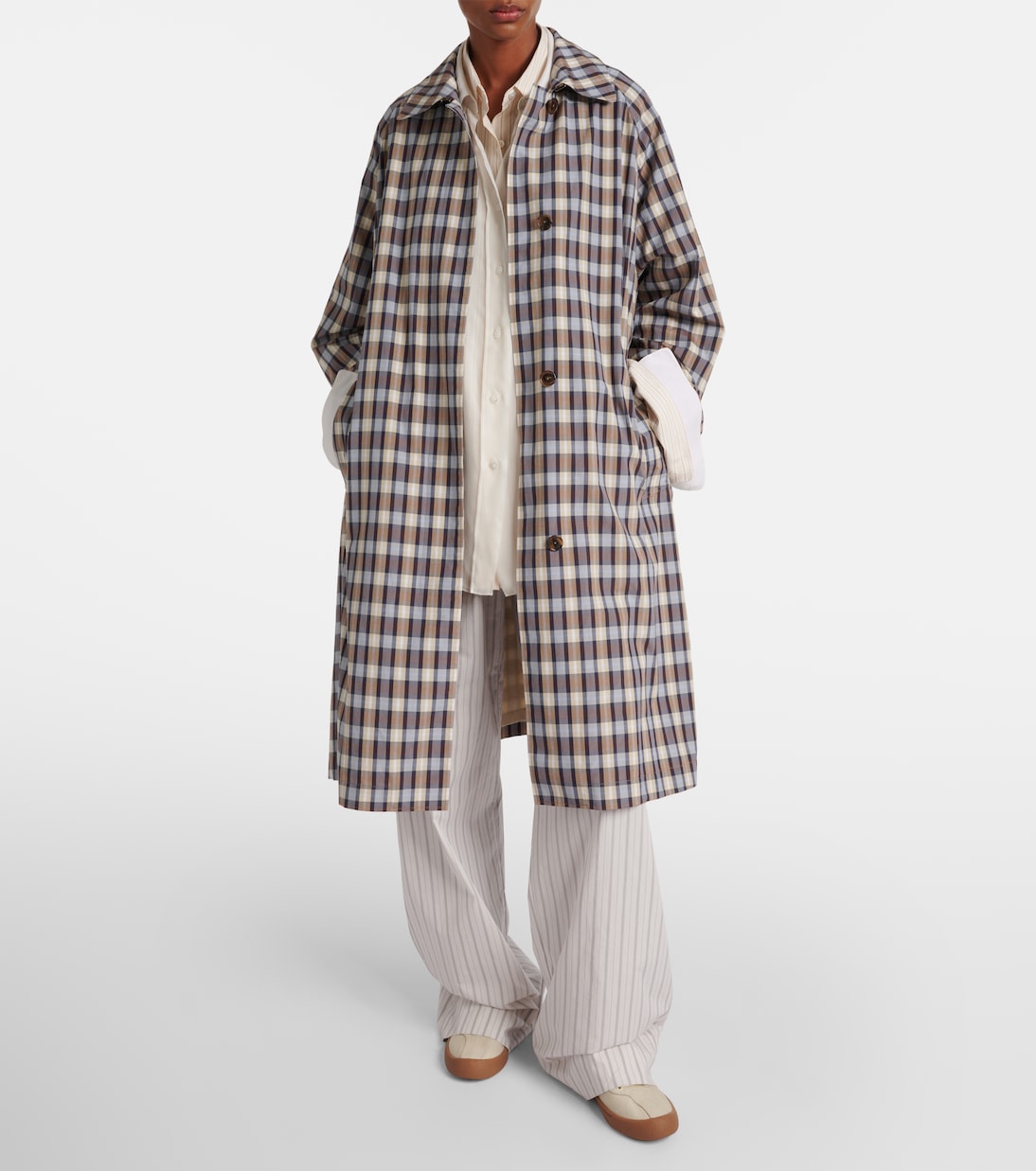 Chemise Caster rayée en coton  | The Row