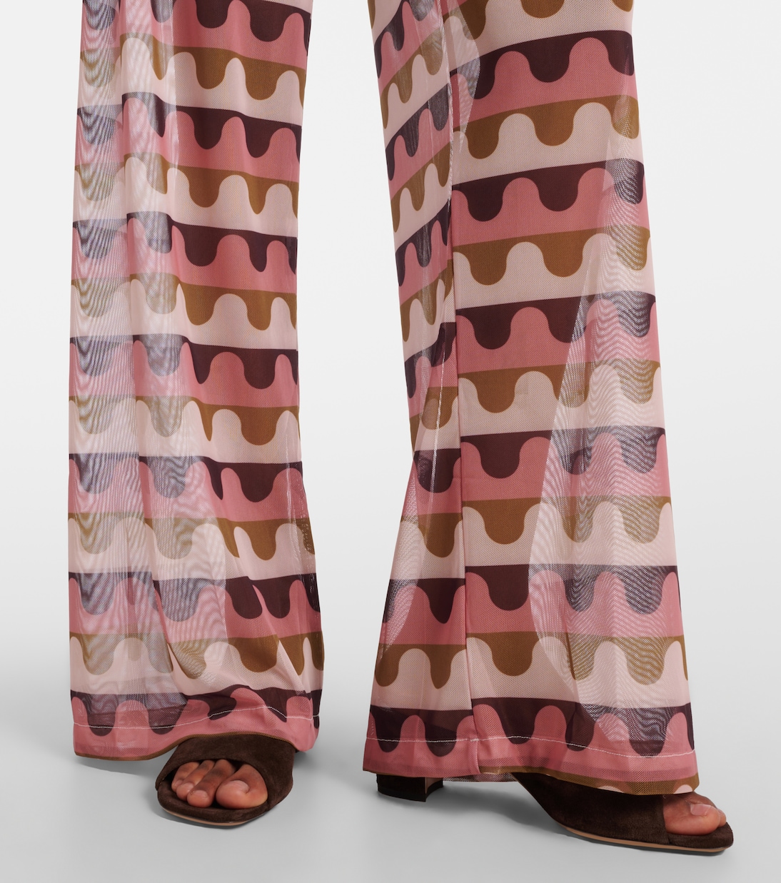 Pantalones rectos Giardino estampados | Adriana Degreas