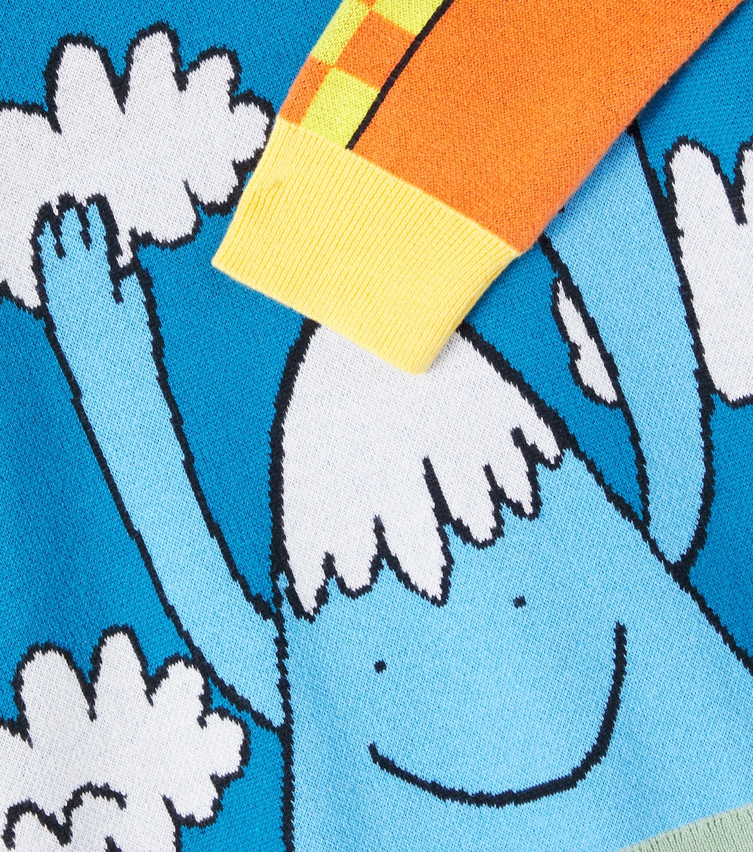 Printed cotton sweater | Stella McCartney Kids