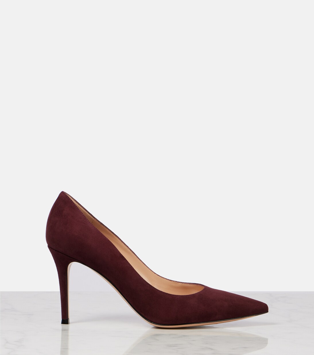Gianvito 85 suede pumps | Gianvito Rossi