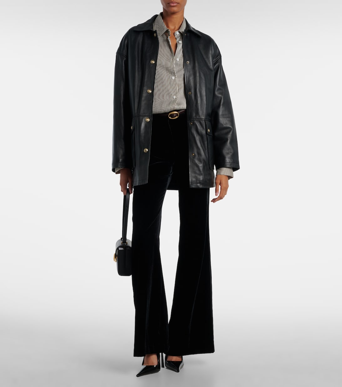 Borsa a spalla Symmetry 19 Mini in pelle | Savette