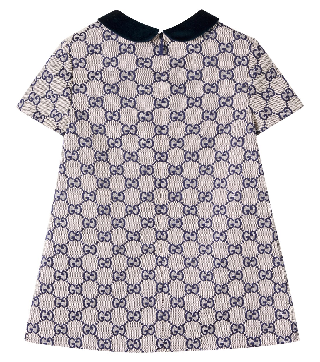 Baby GG Canvas cotton-blend dress | Gucci Kids