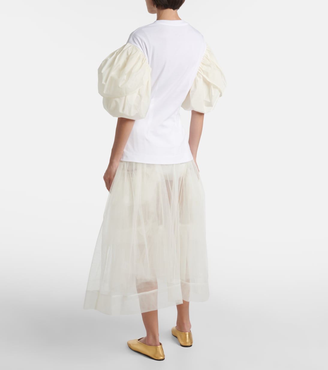 T-Shirt aus Baumwoll-Jersey | Simone Rocha