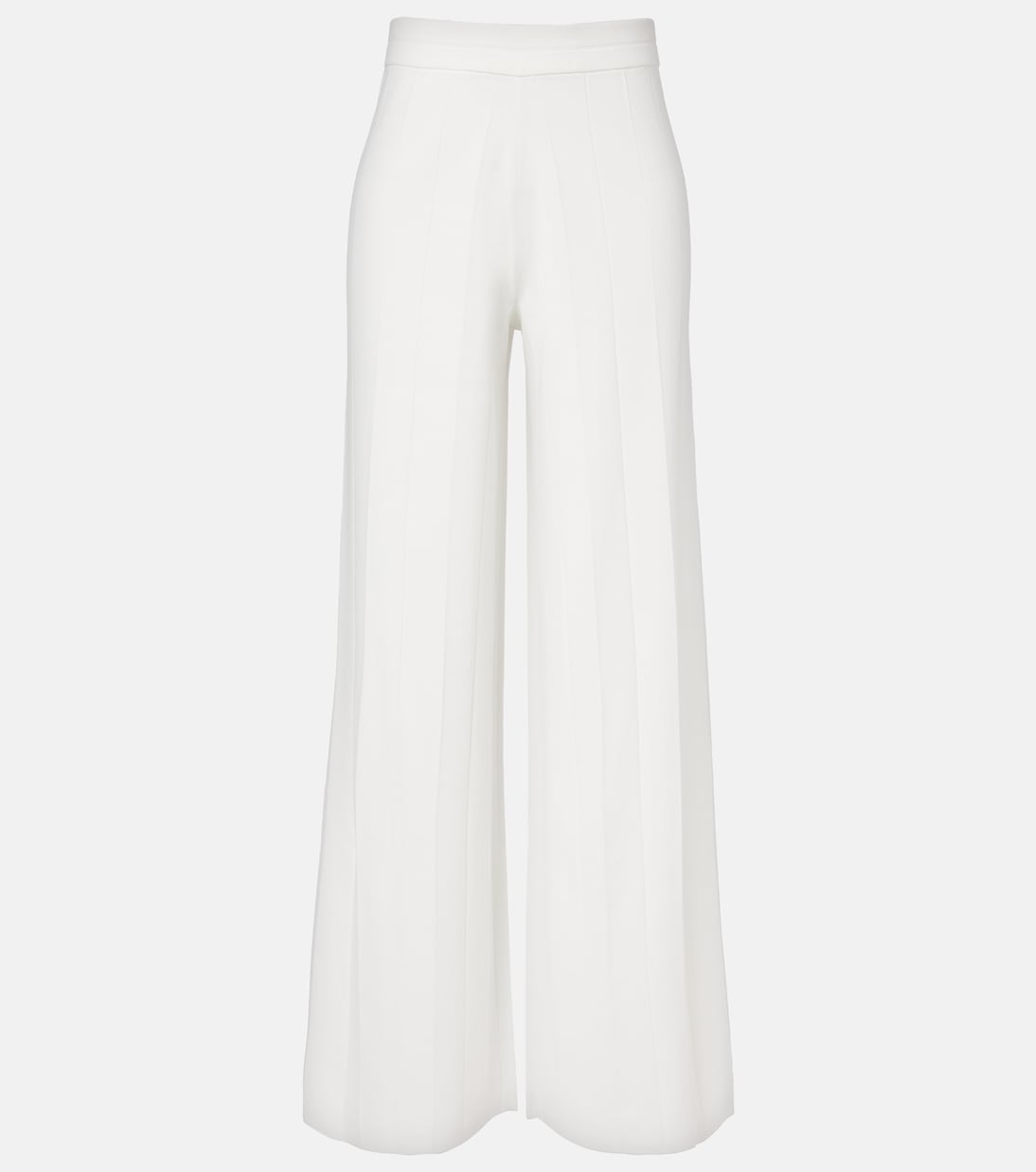 Lama crêpe wide-leg pants | Max Mara