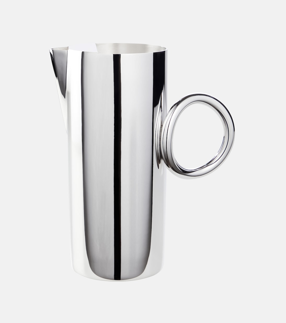 Vertigo silver-plated pitcher by Andrée Putman | Christofle