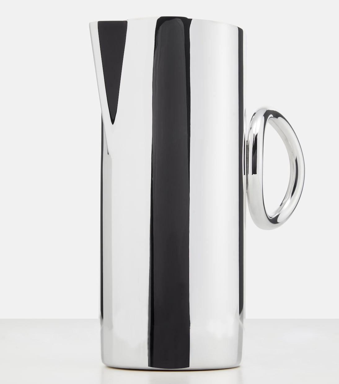 Vertigo silver-plated pitcher by Andrée Putman | Christofle
