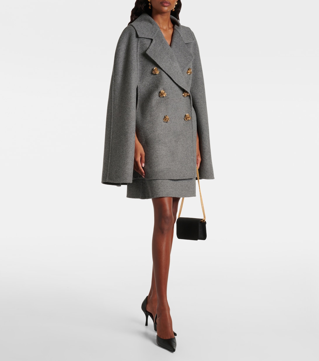 Cape aus Schurwolle | Carolina Herrera