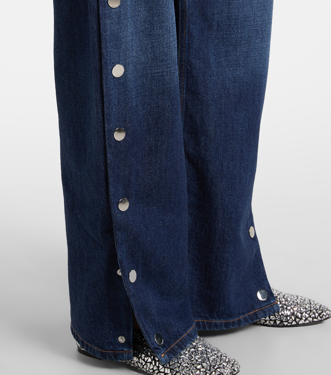 High-rise wide-leg jeans | Sportmax