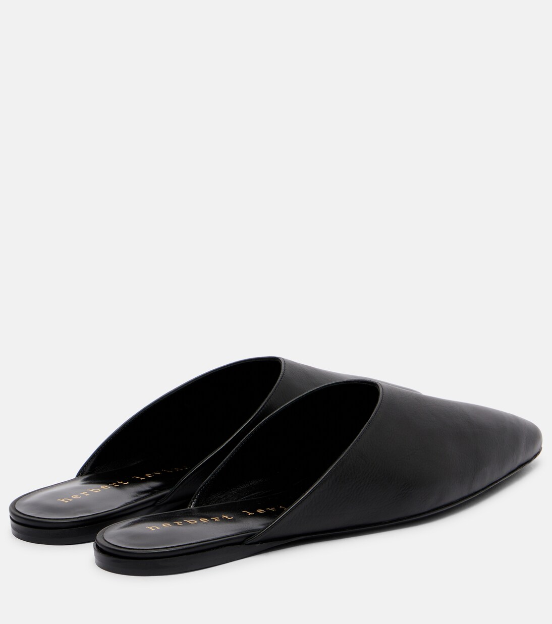 Mules Homebody en cuir | Herbert Levine