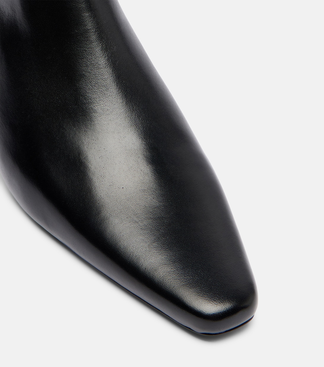 Wally Flat leather ankle boots | Staud