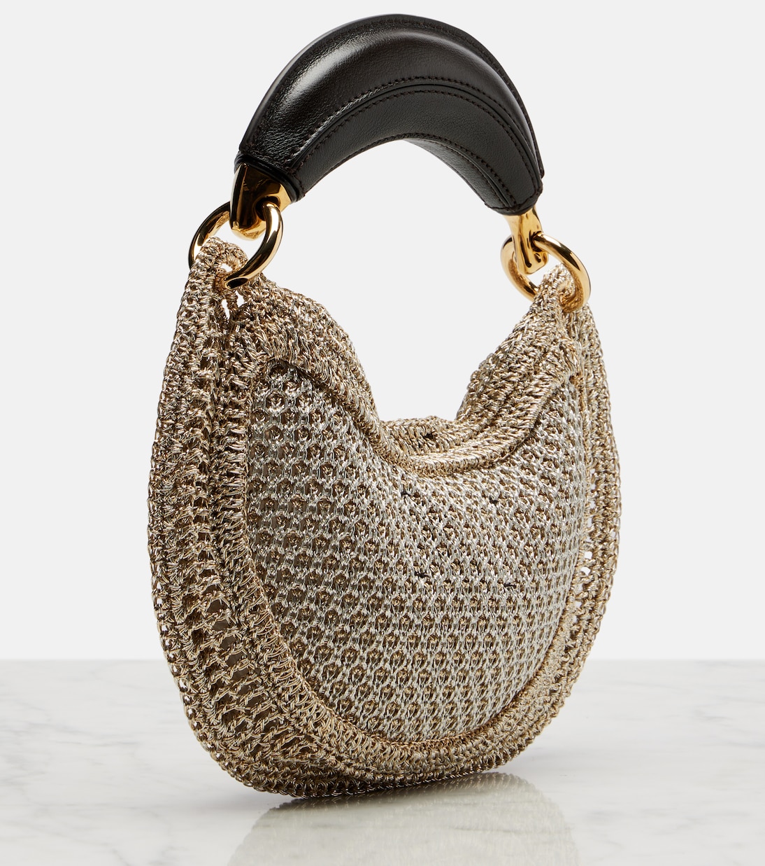 Sac Summer Banana Mini en crochet | Chloé