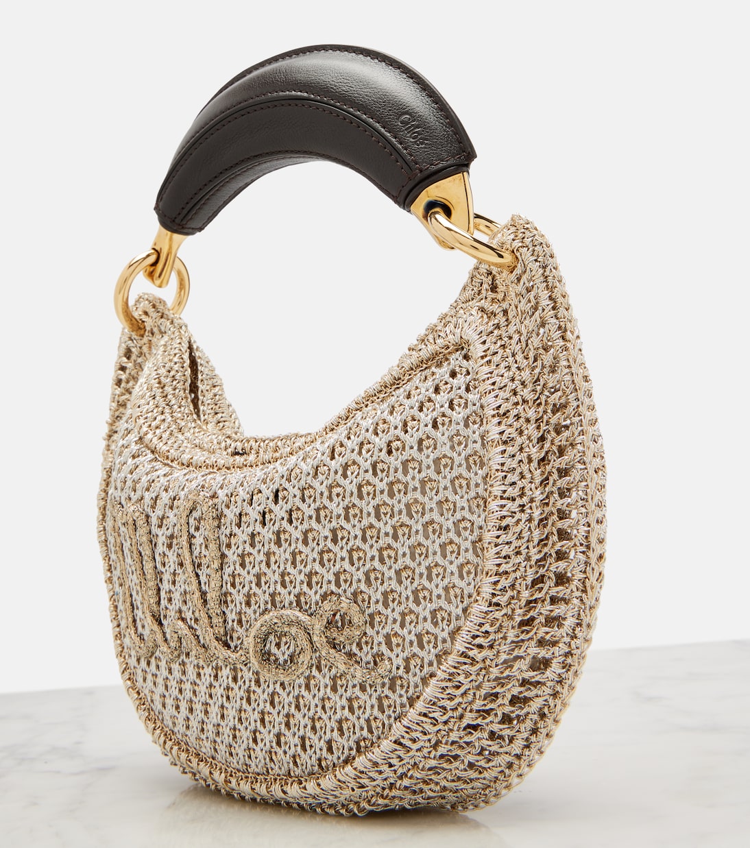 Sac Summer Banana Mini en crochet | Chloé