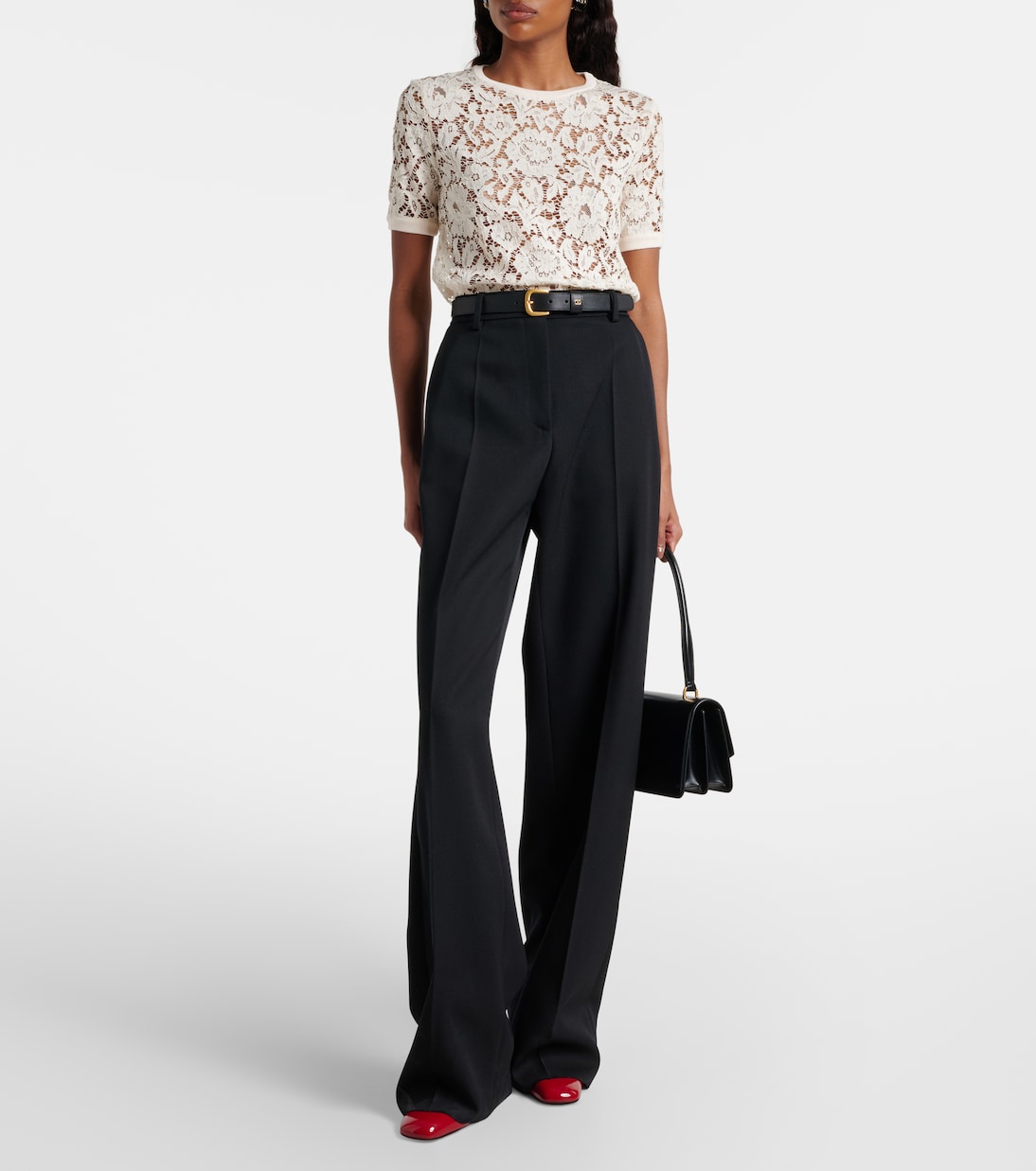 Top Mossi in pizzo | Valentino