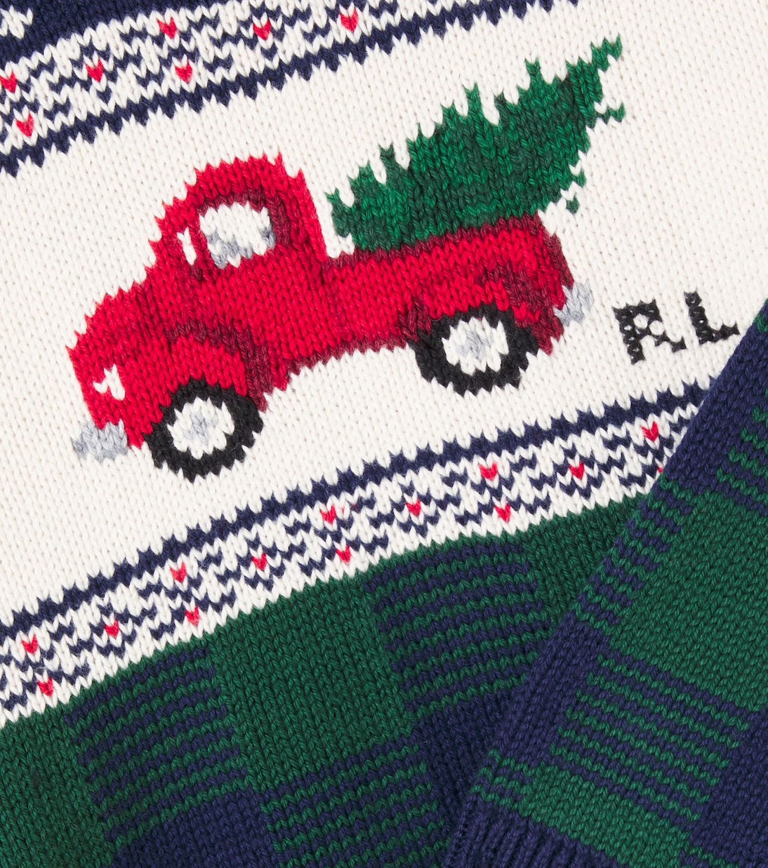 Pullover in cotone jacquard | Polo Ralph Lauren Kids
