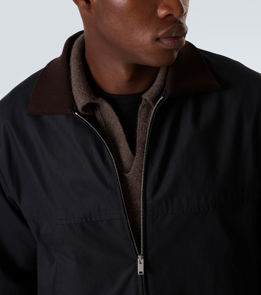 Mantis cotton gabardine blouson jacket | The Row