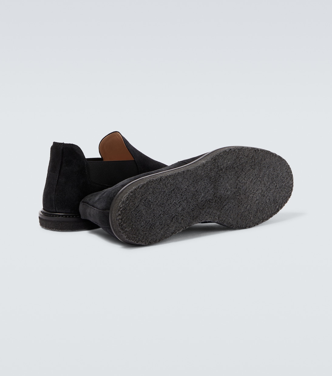 Parker suede slip-on shoes | The Row