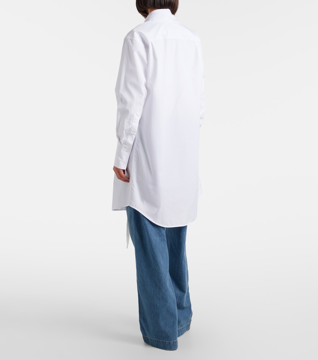 Distressed wide-leg jeans | Maison Margiela