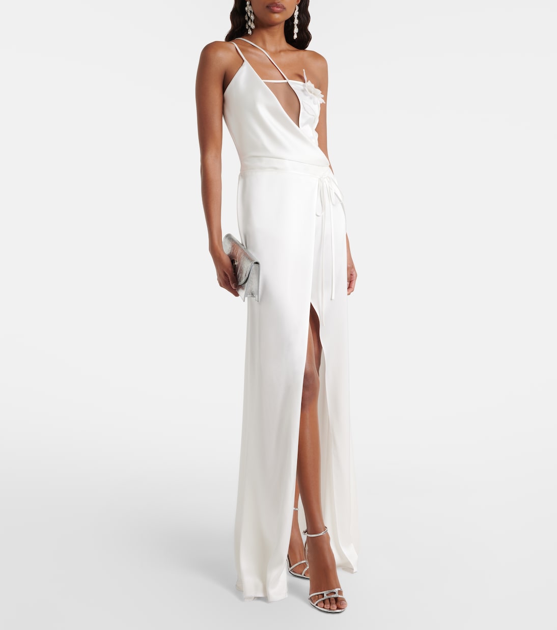 Floral-appliqué gown | David Koma