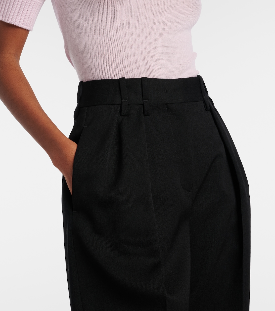 Weite Hose aus Wolle | Jil Sander