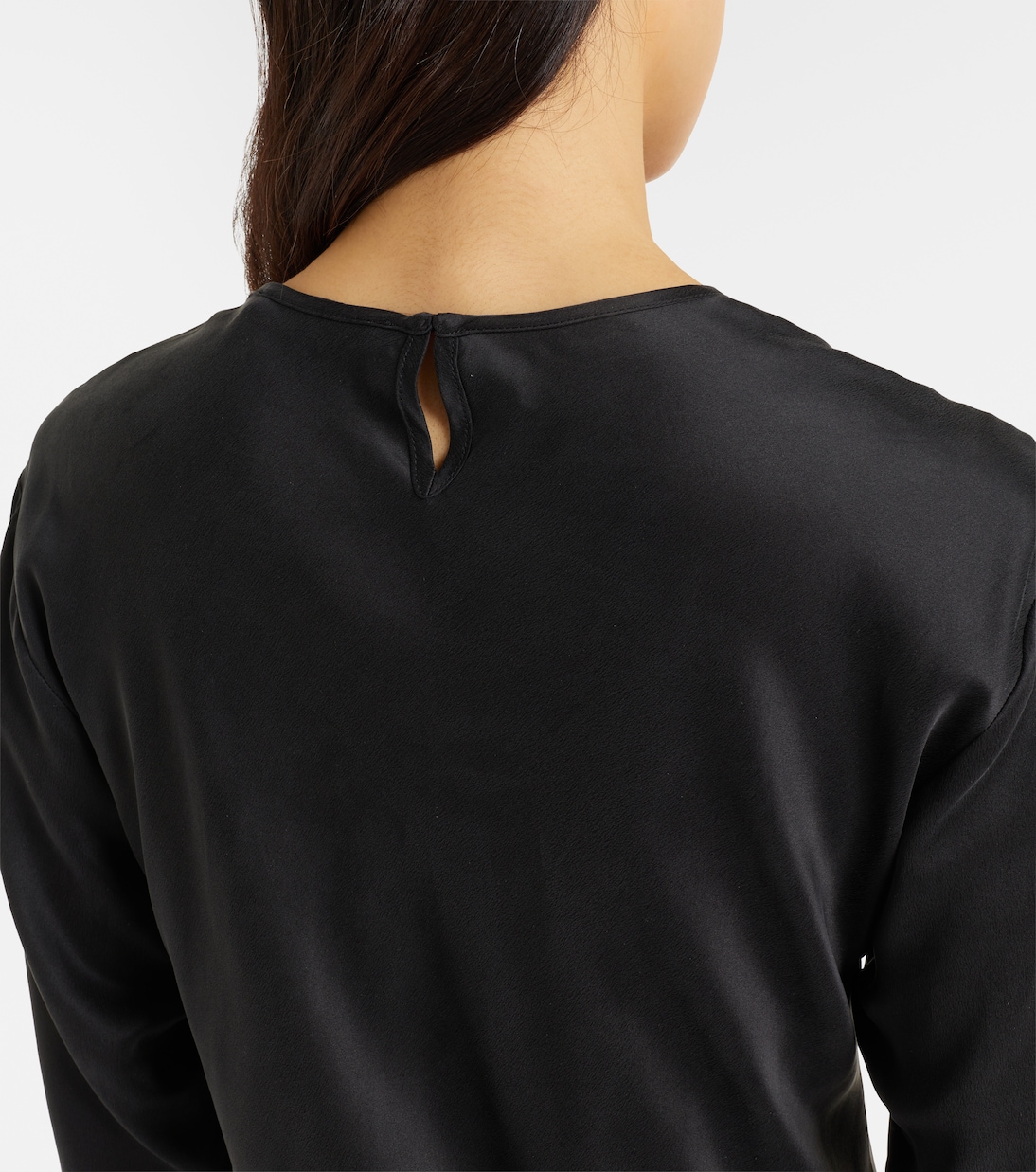 Salina silk charmeuse maxi dress | Asceno