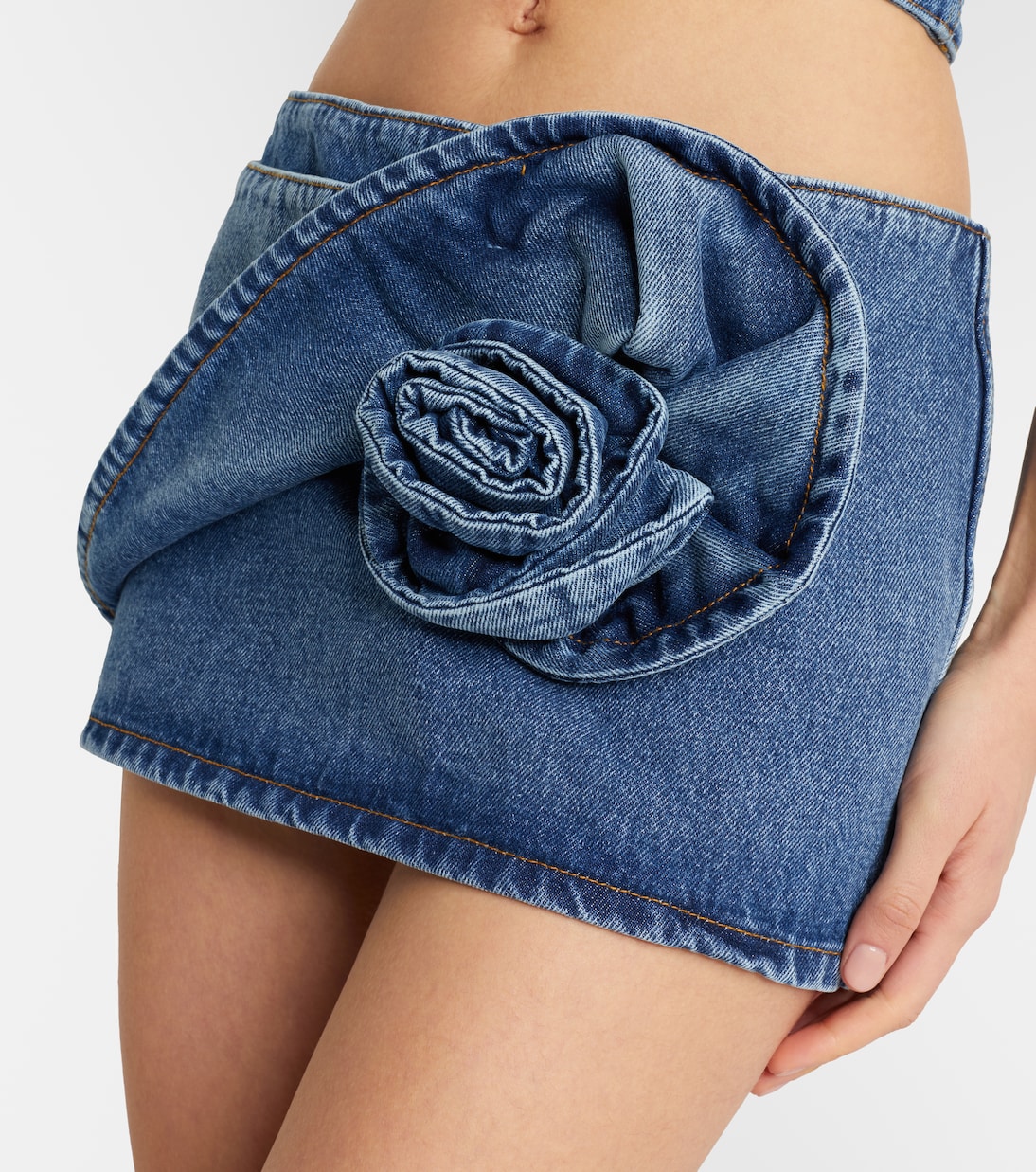 Minirock aus Denim | Magda Butrym