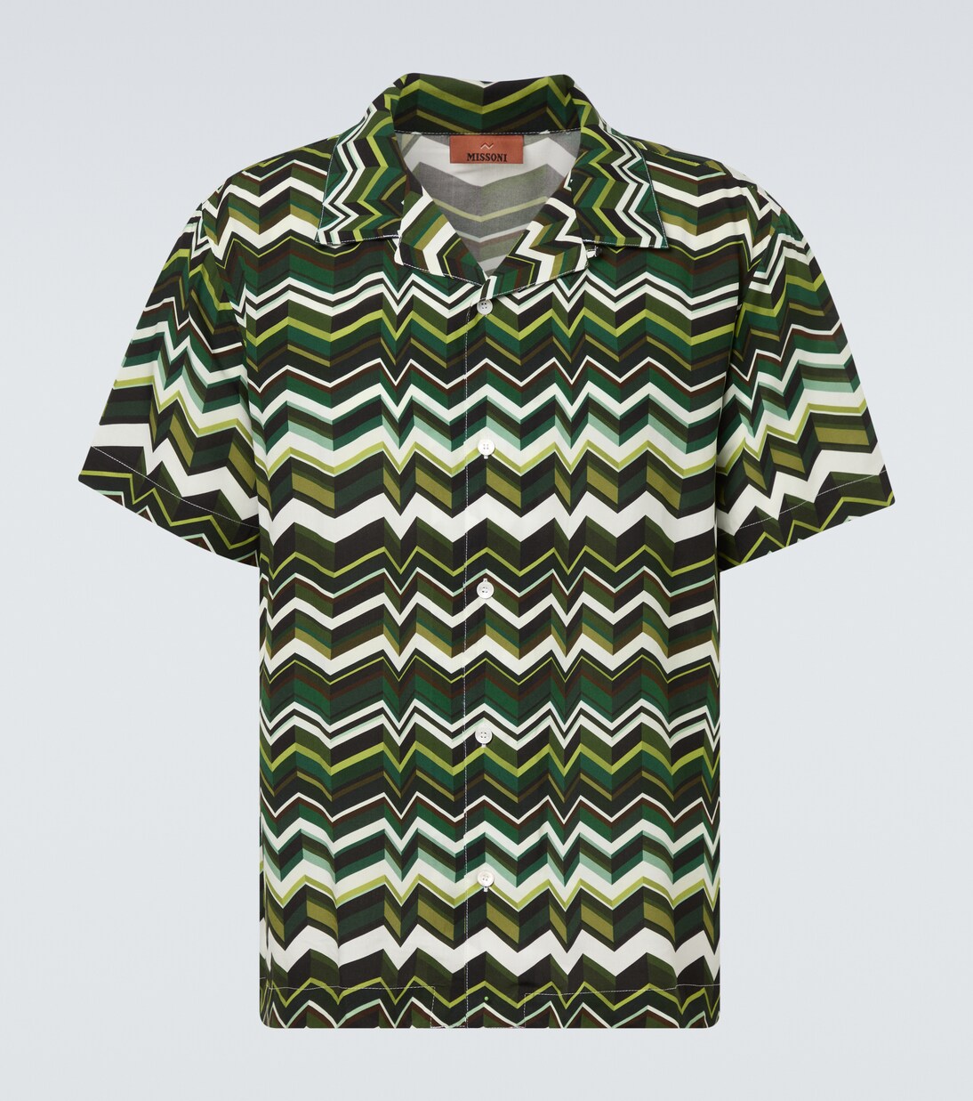 Zigzag bowling shirt | Missoni