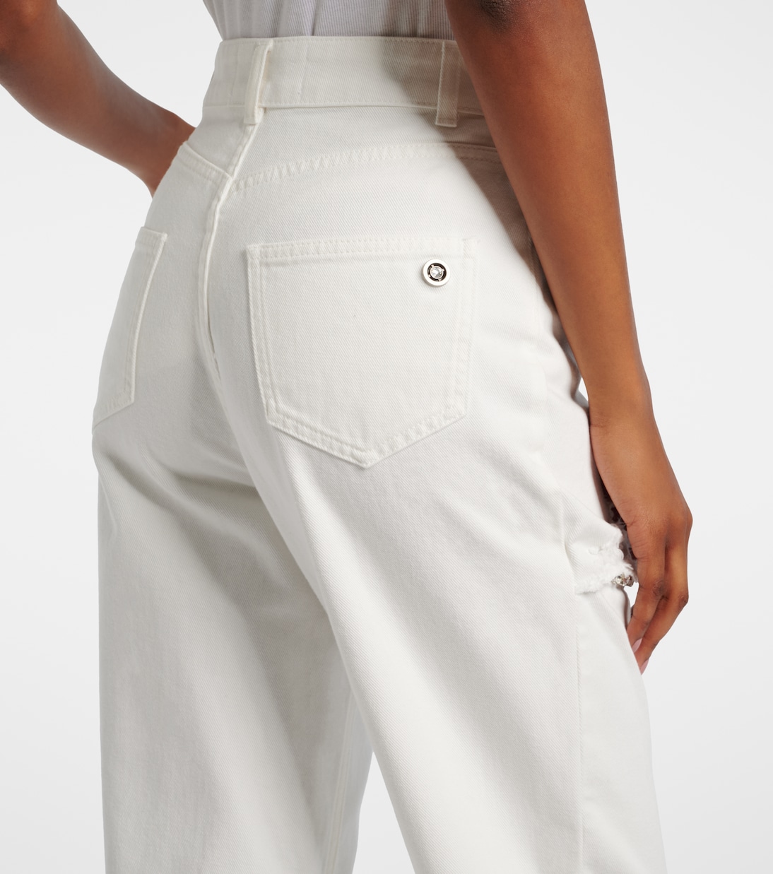 Jean ample à ornements | Area