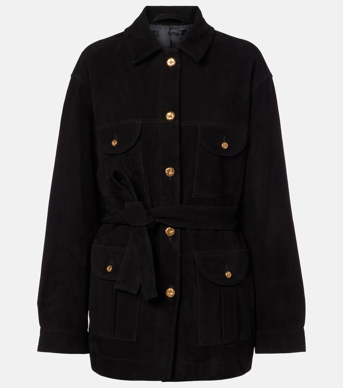 Jacke Sahariana aus Veloursleder | Blazé Milano