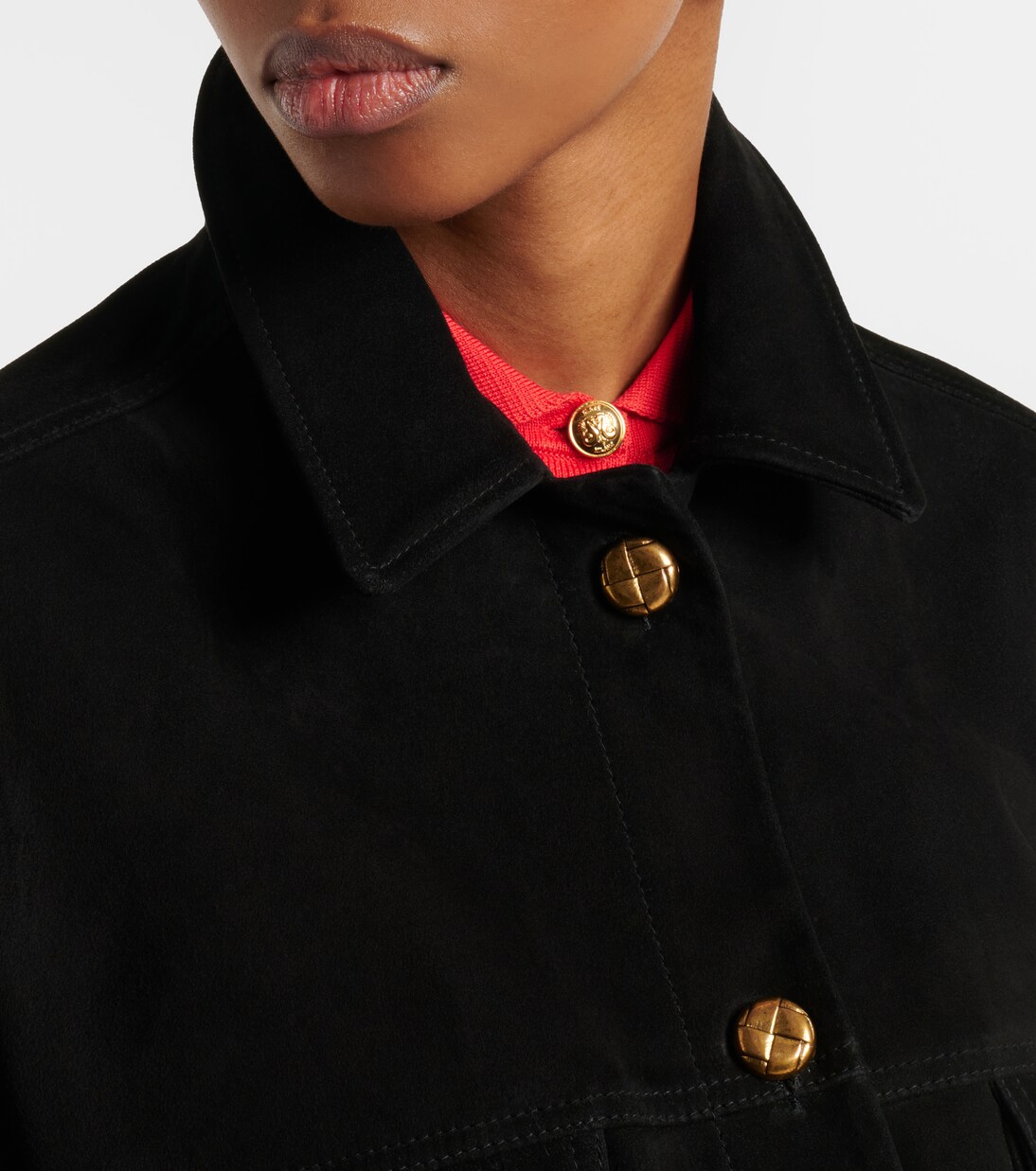 Jacke Sahariana aus Veloursleder | Blazé Milano