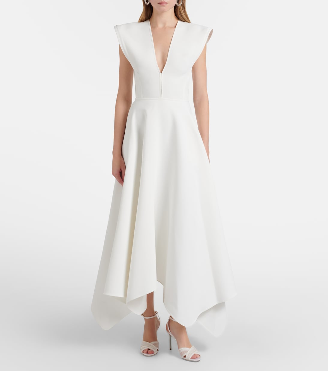 Sandalen Voile aus Satin und Chiffon | Aquazzura