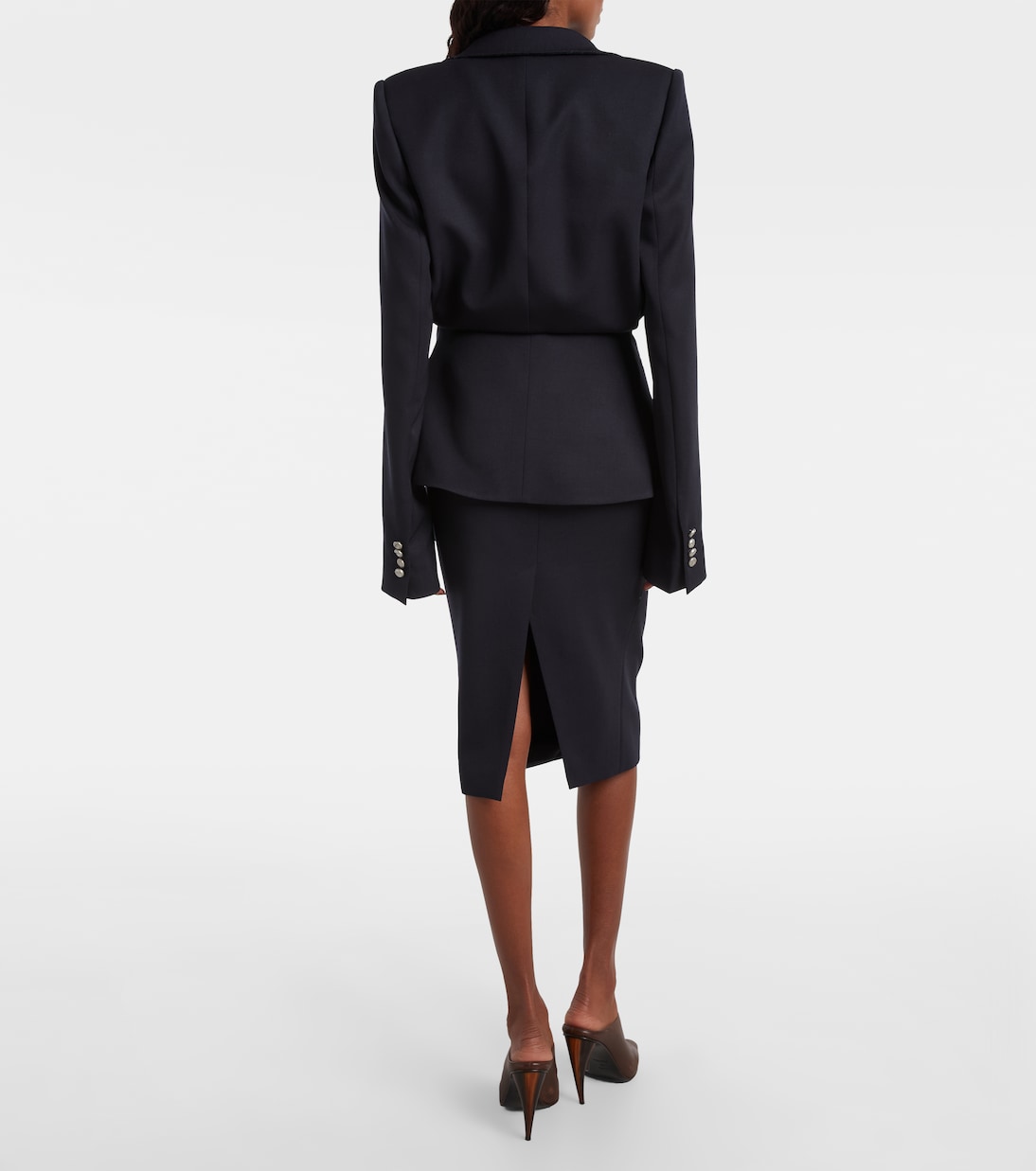 Wool pencil skirt | McQueen