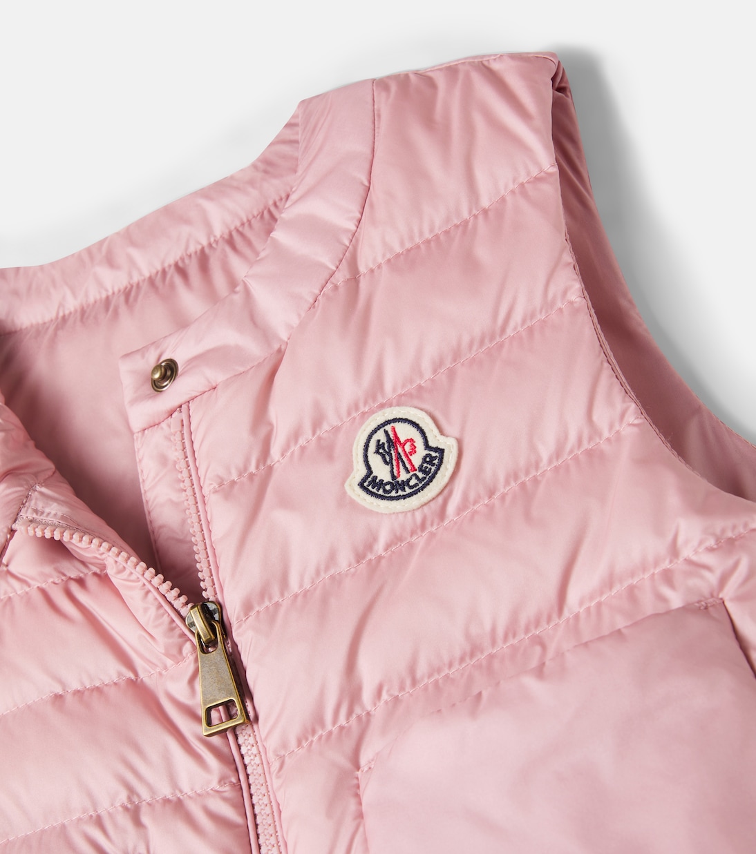 Latife ruffled down vest | Moncler Enfant