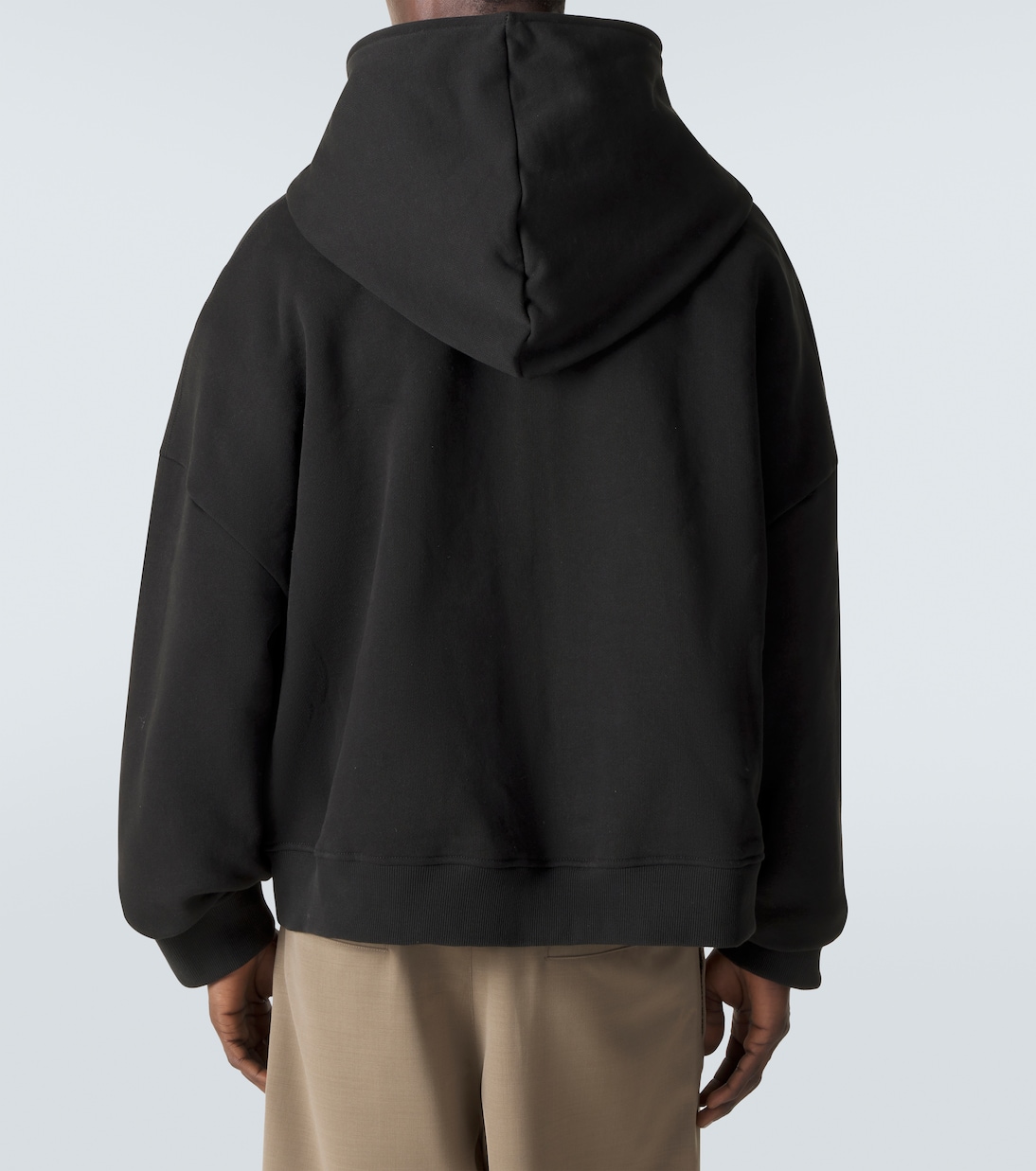 Eternal Zip cotton fleece hoodie | Entire Studios