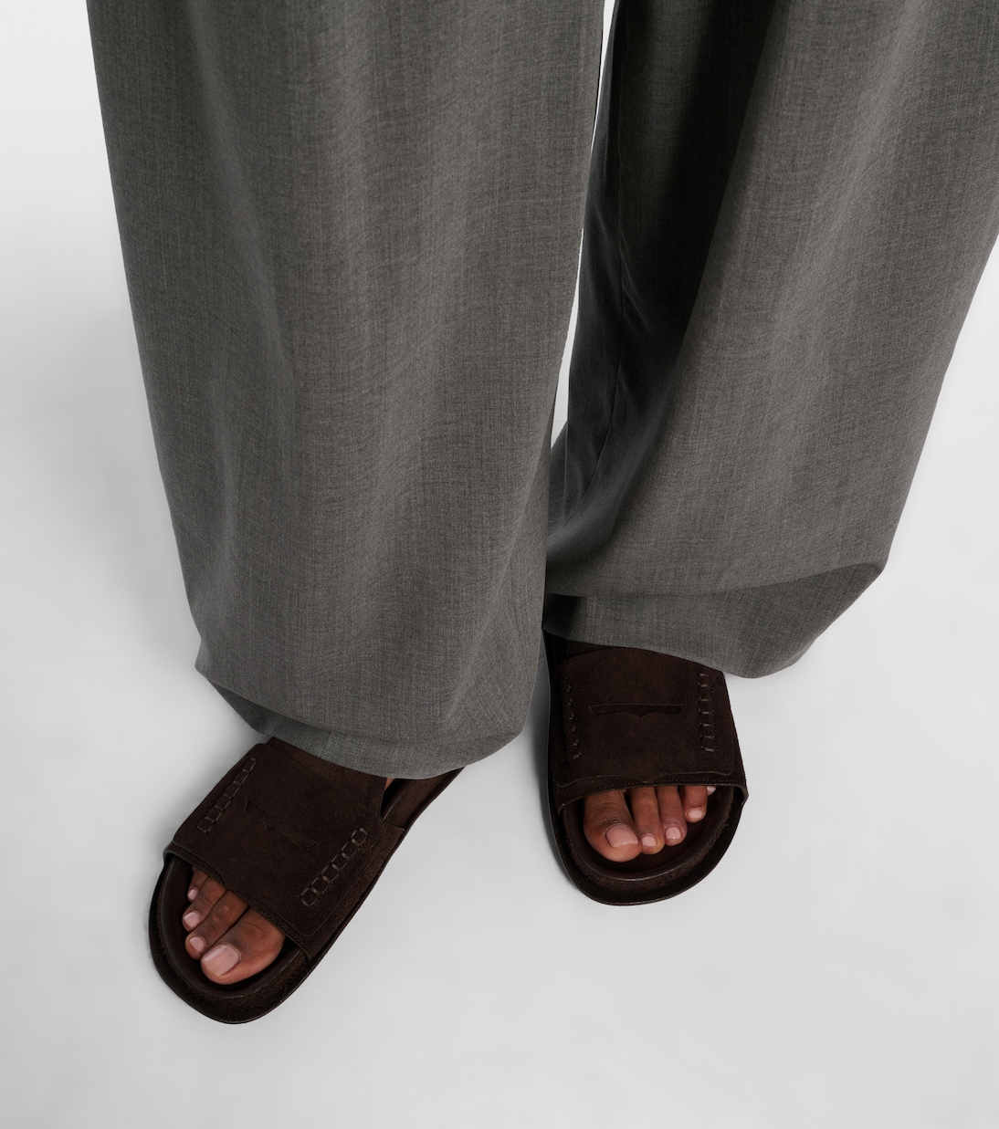 Suede slides | Jacquemus