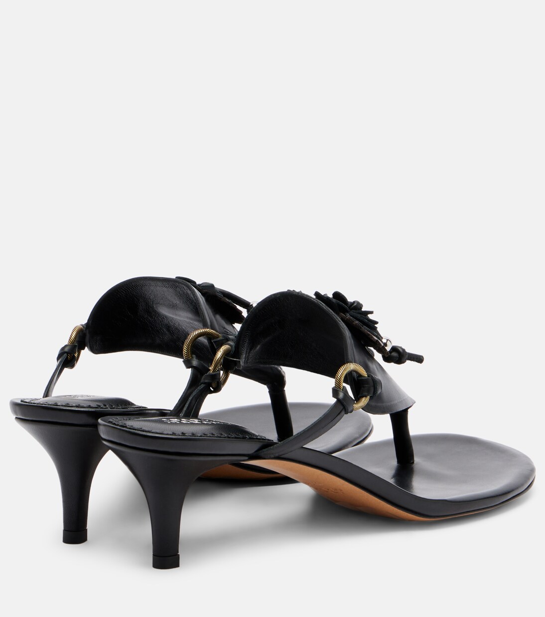 Ekyne embellished leather thong sandals | Isabel Marant
