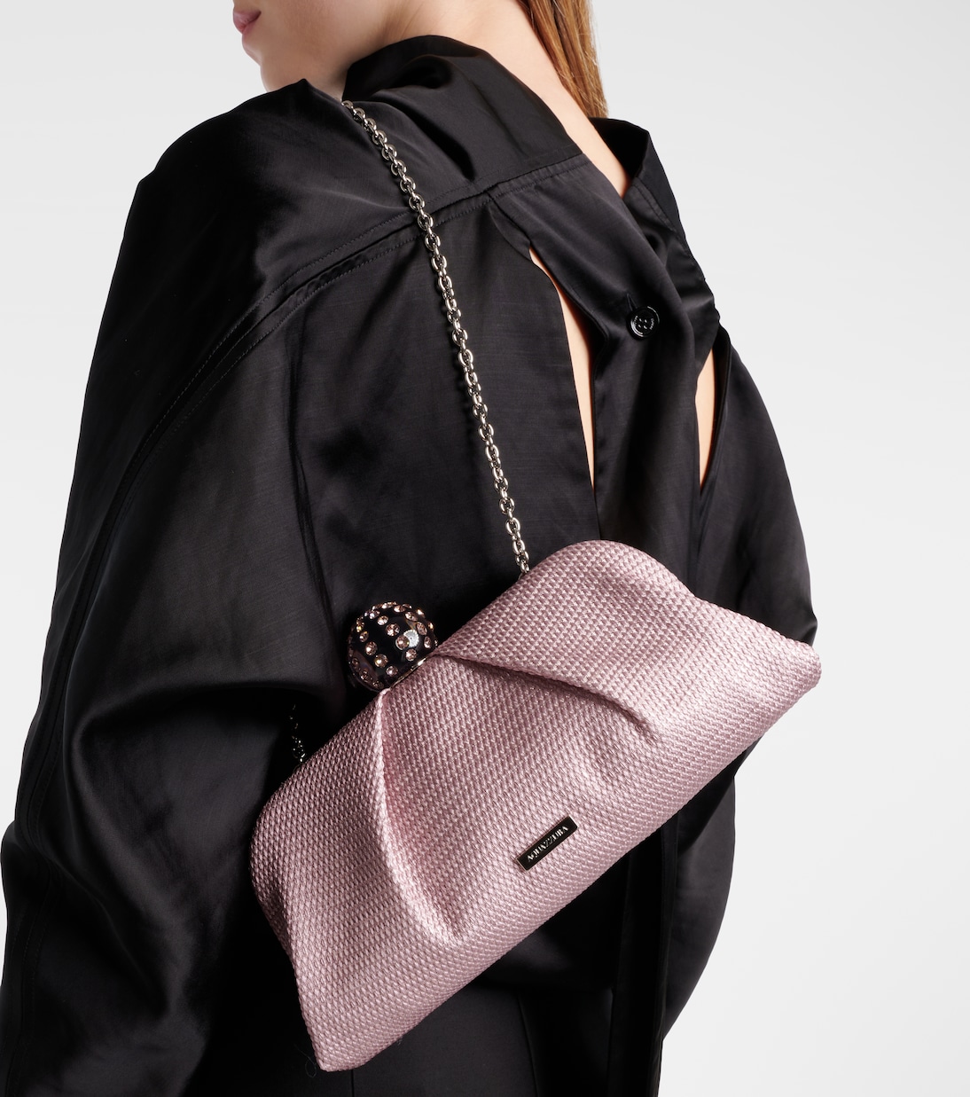 Verzierte Clutch Tequila aus Canvas | Aquazzura