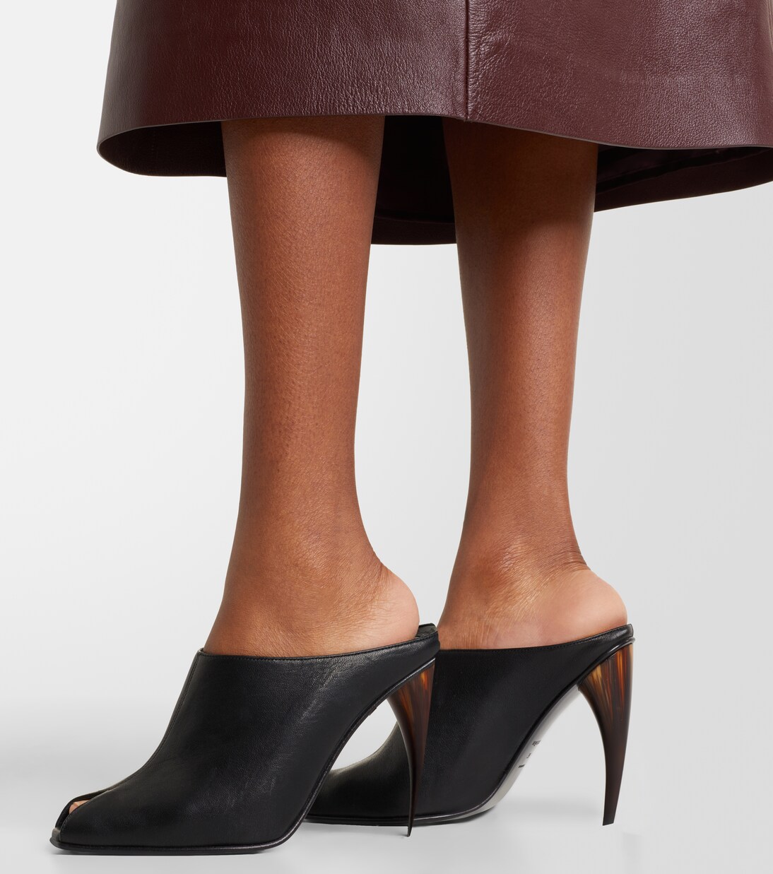 Leather mules  | McQueen