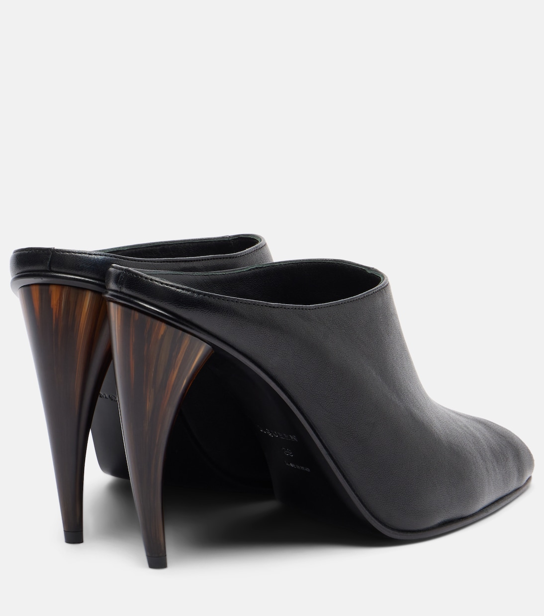 Leather mules  | McQueen