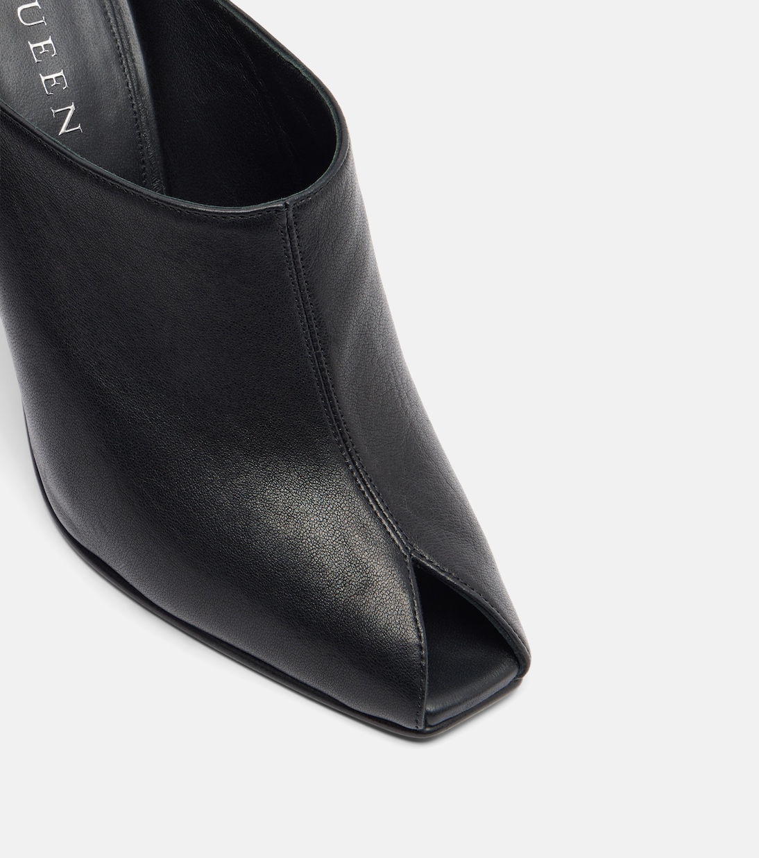 Leather mules  | McQueen