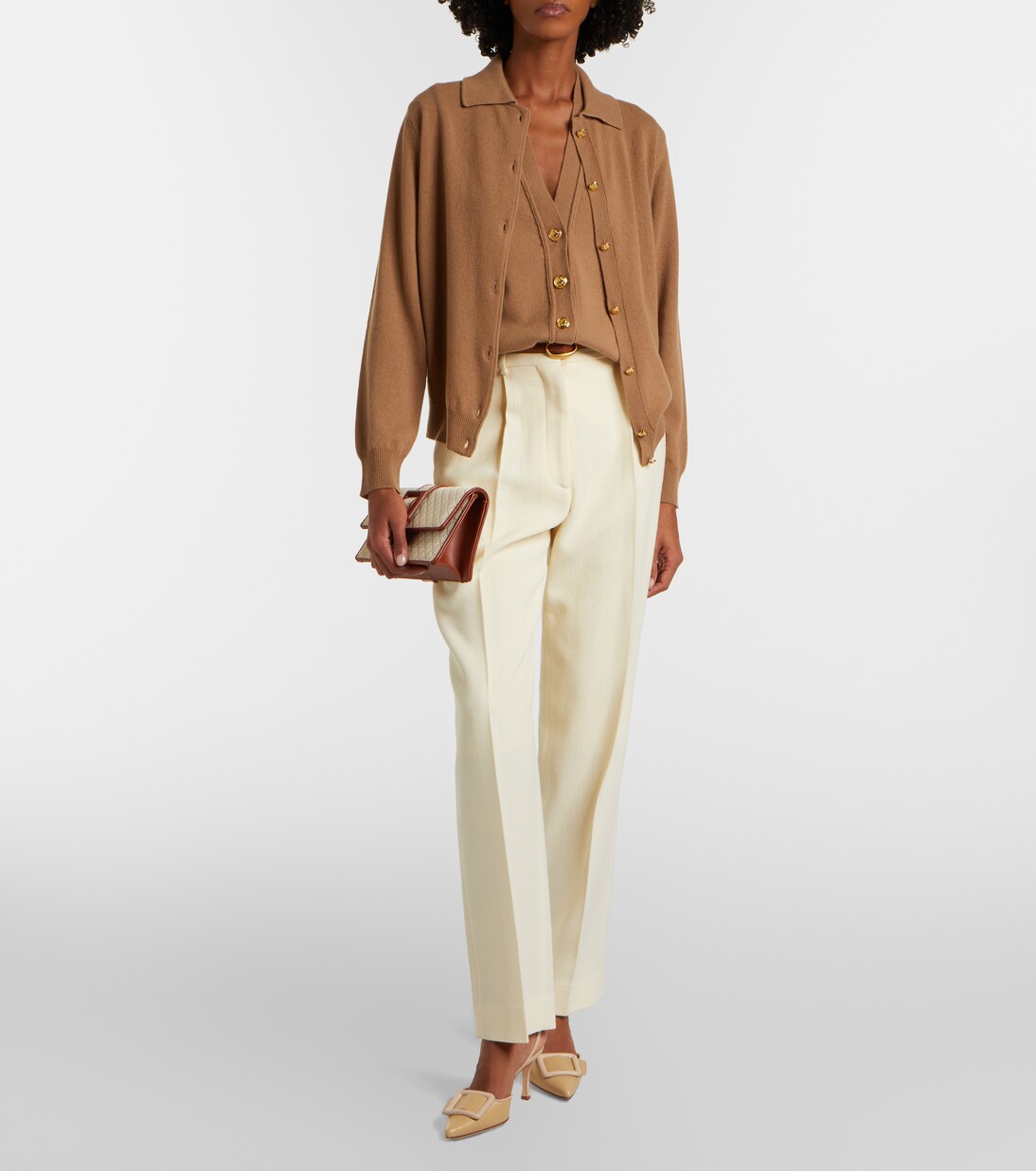 Maycap raffia-effect clutch | Manolo Blahnik