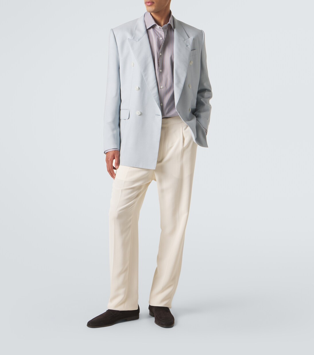 Striped cotton shirt | Canali