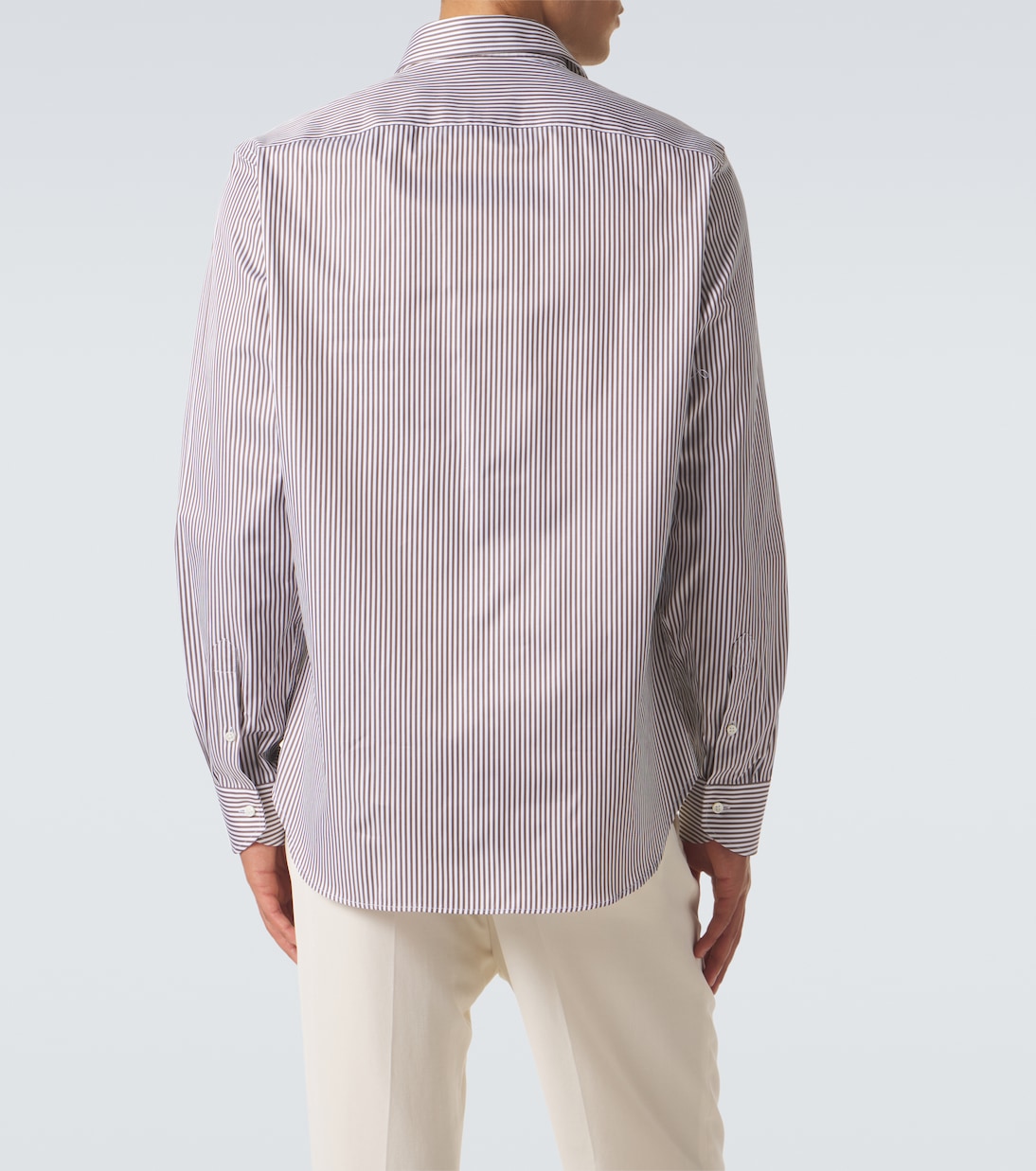Striped cotton shirt | Canali