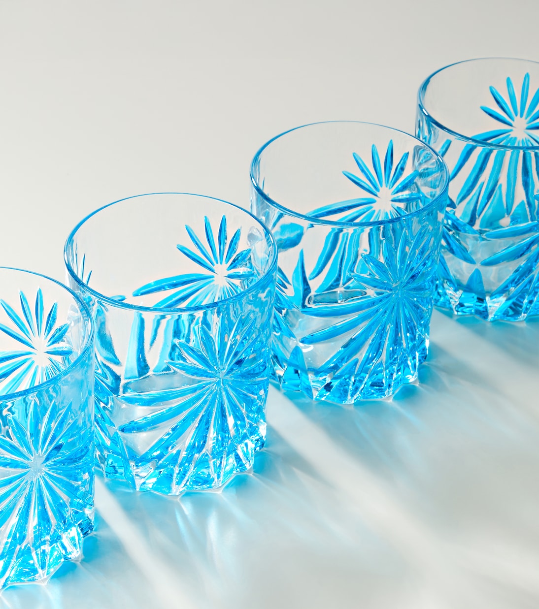 Set of 4 crystal tumblers | Les-Ottomans