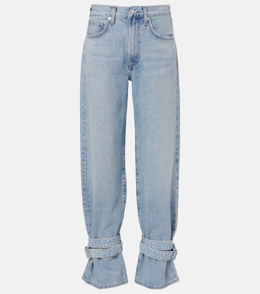 Cinched Hem wide-leg jeans | Agolde