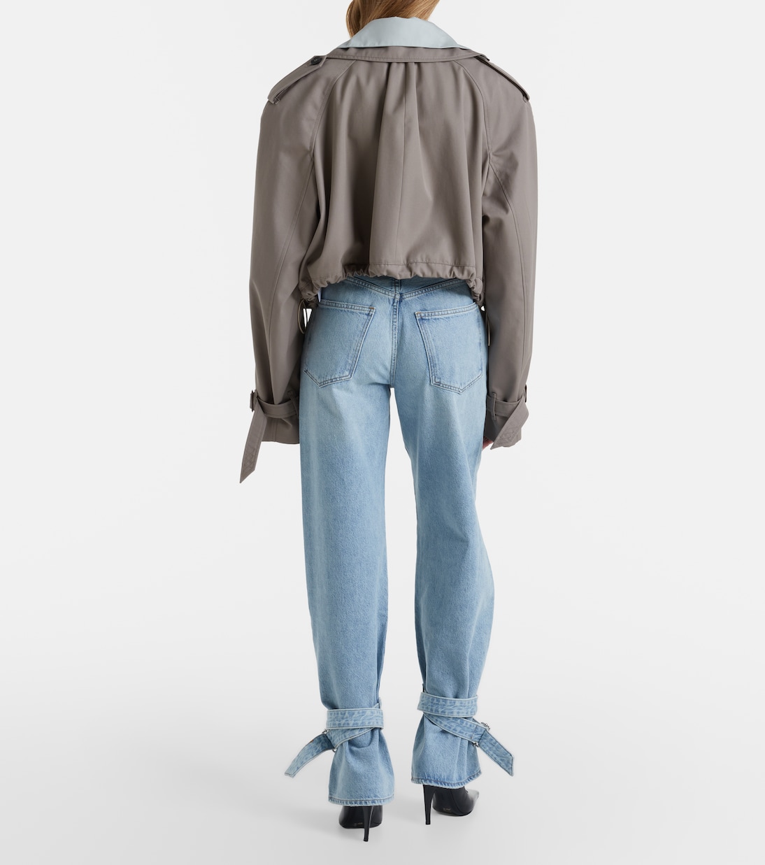 Cinched Hem wide-leg jeans | Agolde