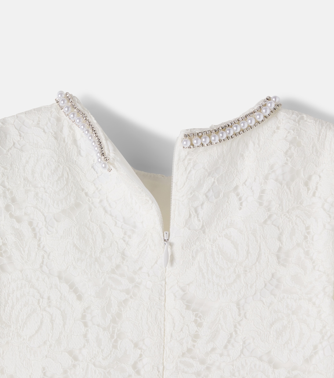 Embellished lace dress | Self-Portrait Kids