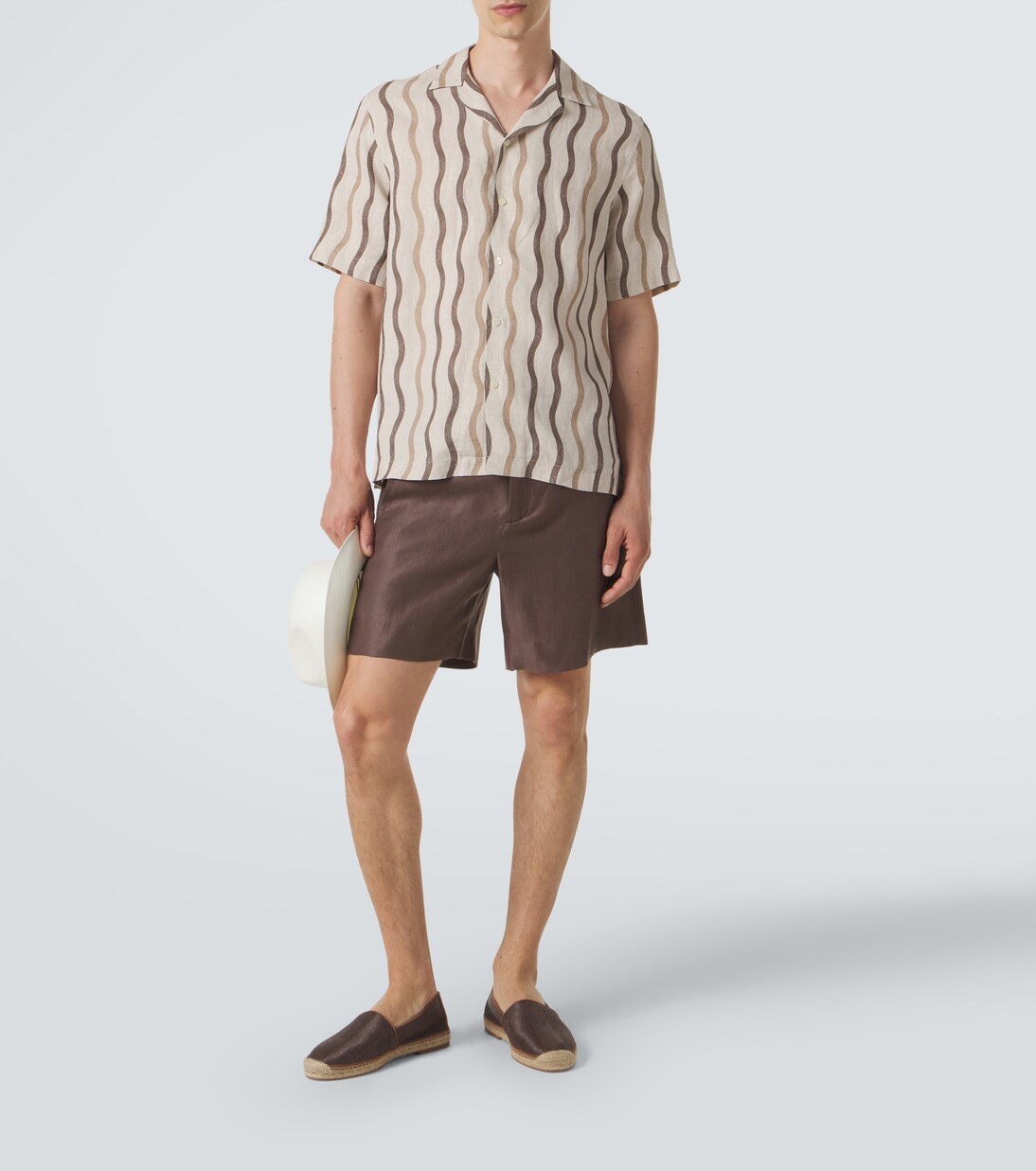 Camisa bowling Roberto de lino estampada | Frescobol Carioca
