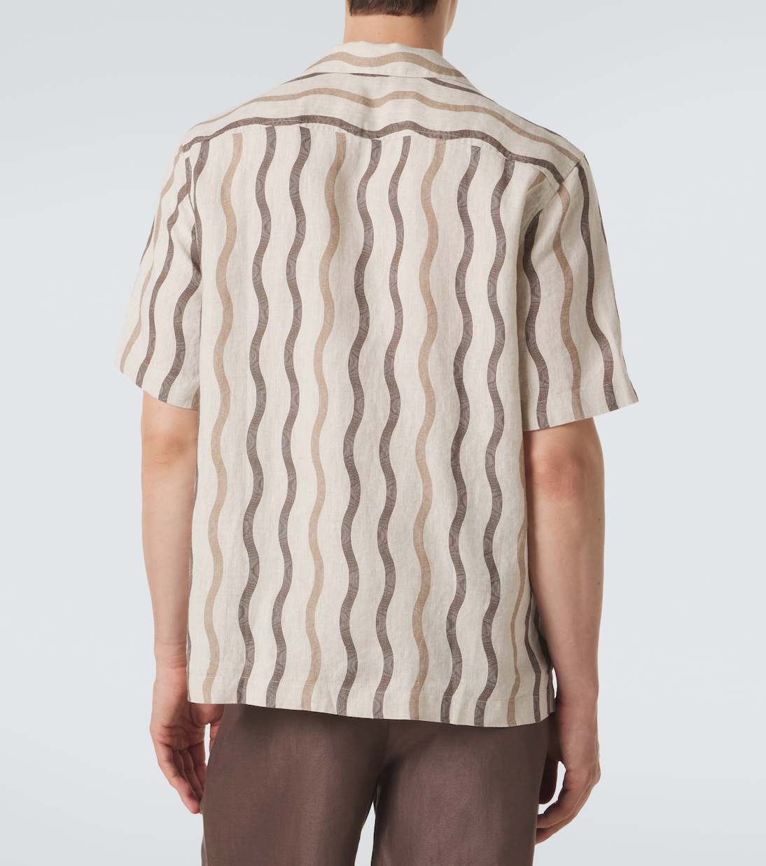 Camisa bowling Roberto de lino estampada | Frescobol Carioca