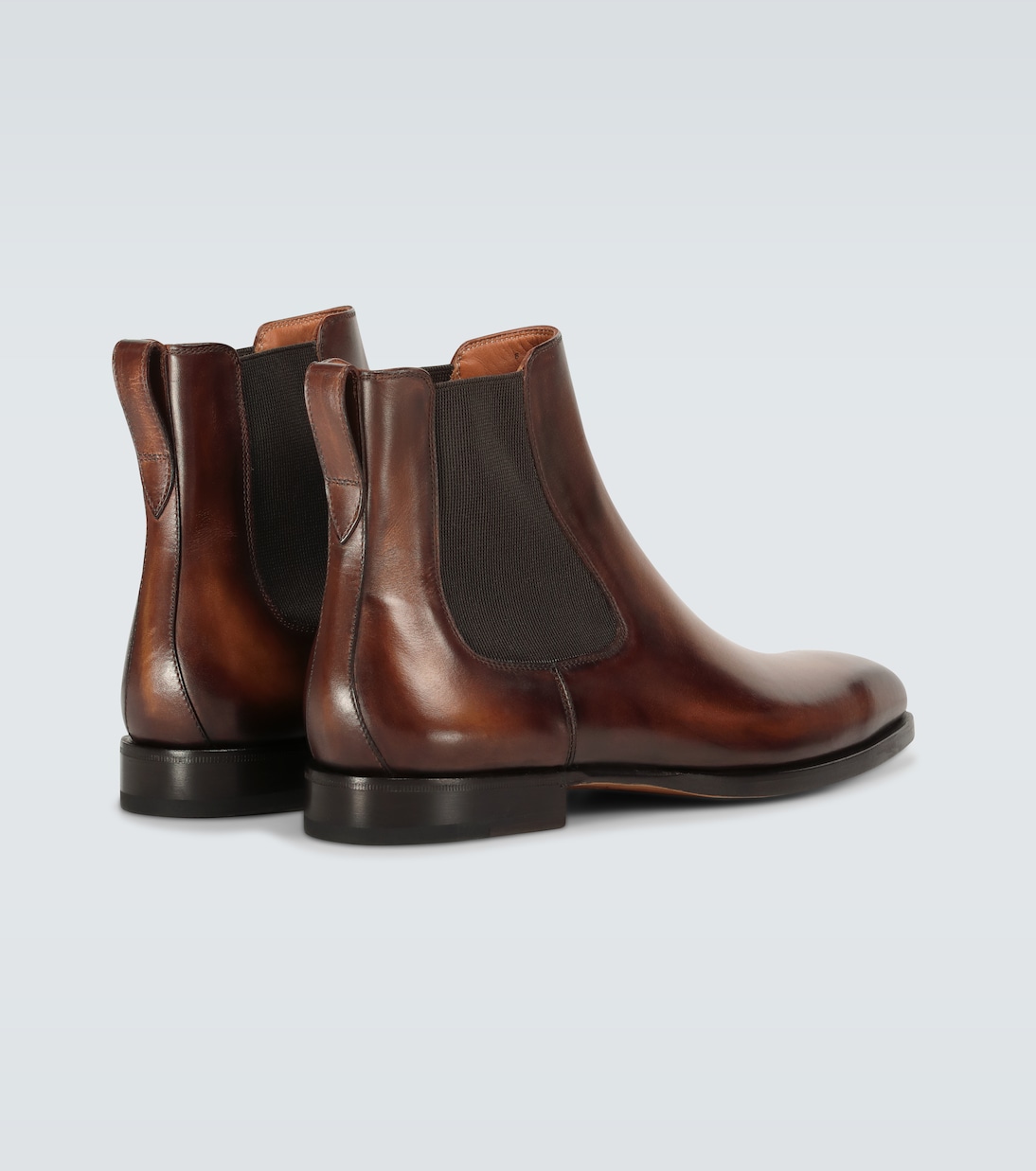 Chelsea Boots Caractère Capri aus Leder | Berluti